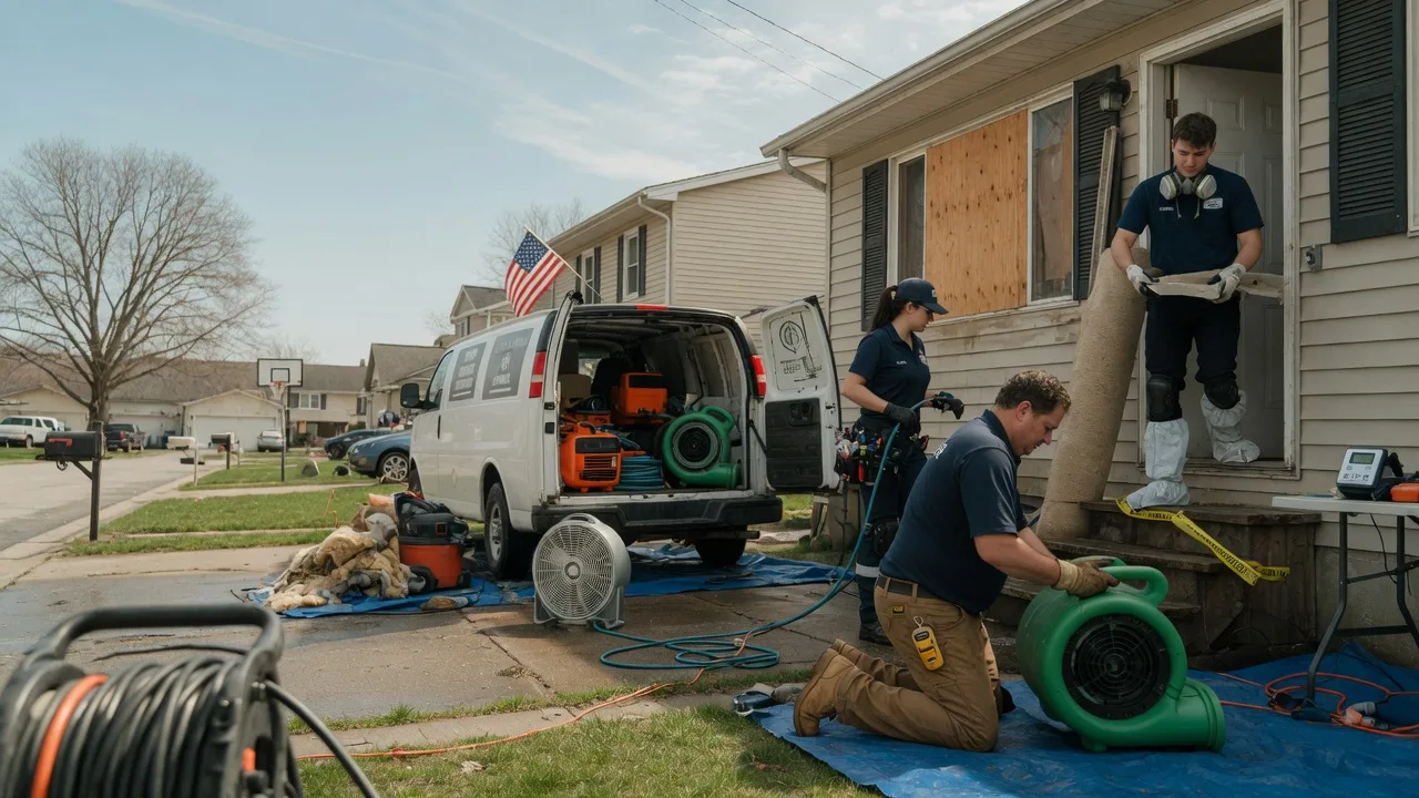 Water Damage Restoration in Camden, NJ near me